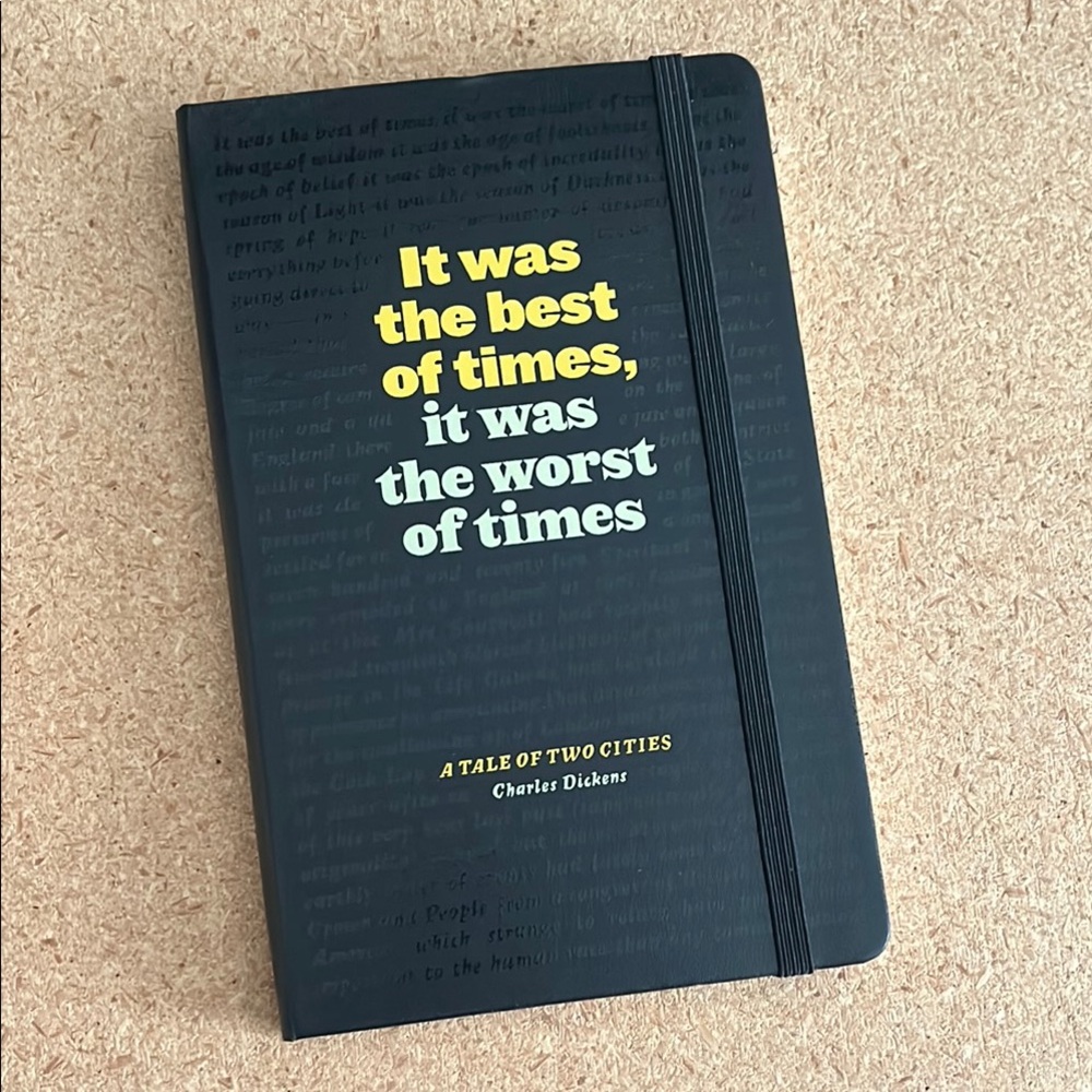 Moleskine Hardcover Notebook- Charles Dickens collection